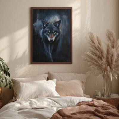 Black Wolf Art