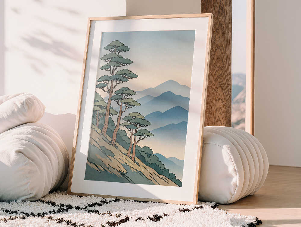 japanese-inspired-landscape-wall-art-frame-design
