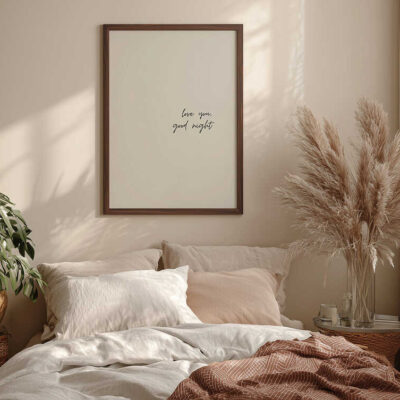 Love You Goodnight Print