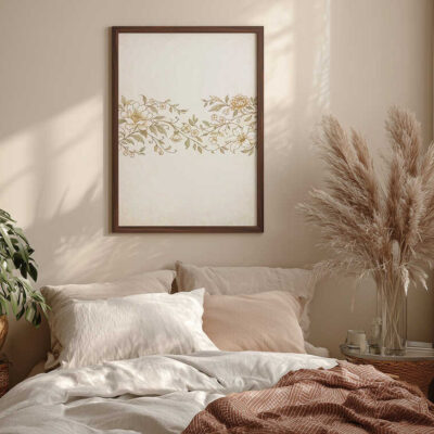 Minimalist Floral Wall Art